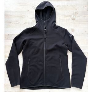 Arc'teryx Women's Kyanite Zip Up Hoodie | Black Size Medium